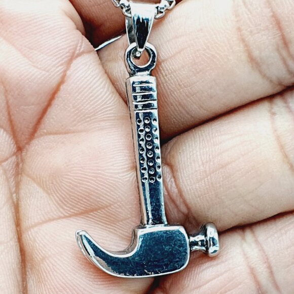 Other - ❤️Fashion silver-plated Hammer Necklace , N90201P118
